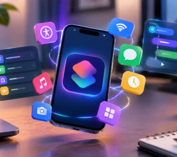 آموزش شورتکات آیفون و برنامه Shortcuts